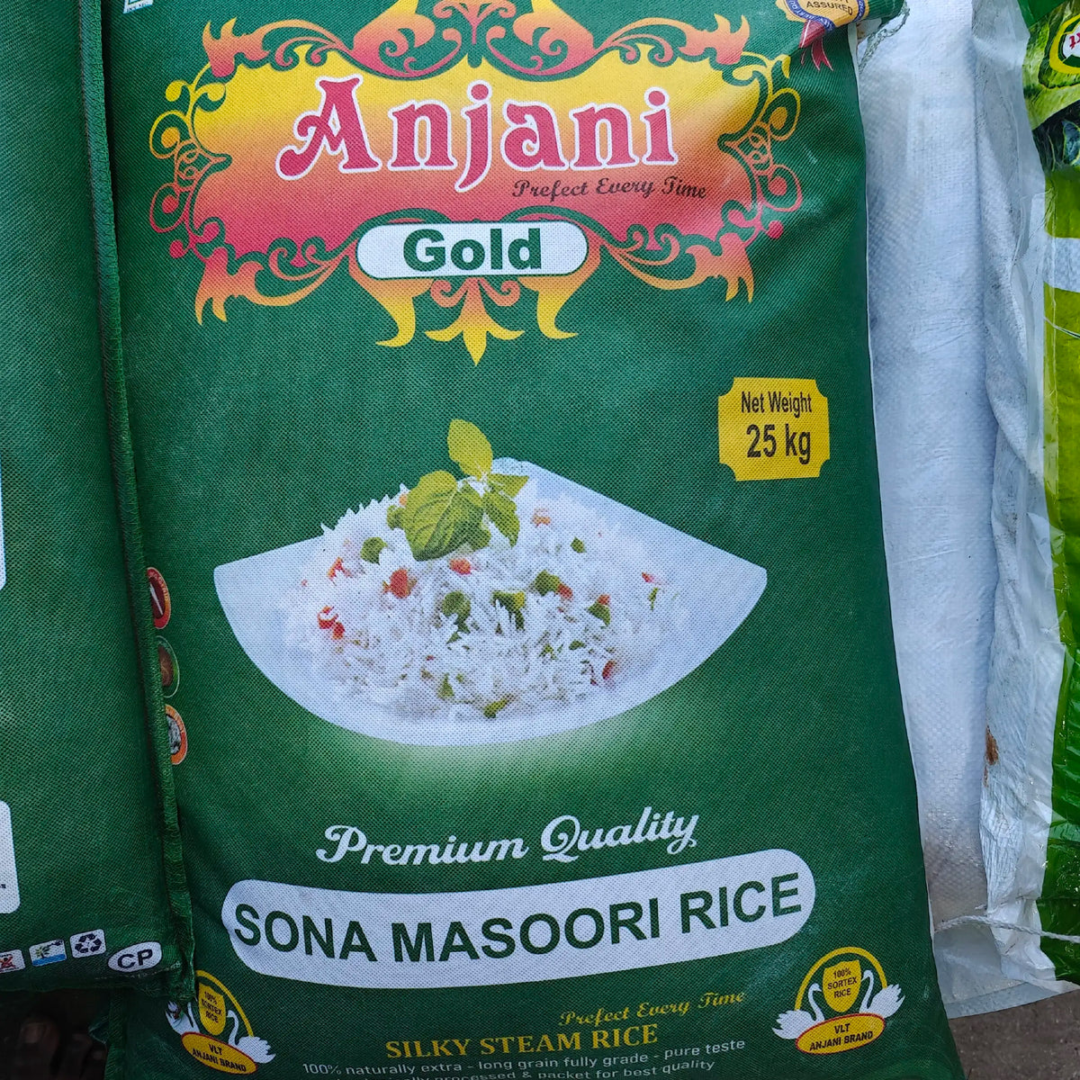 Sona Masoori Steam Ric 25kg